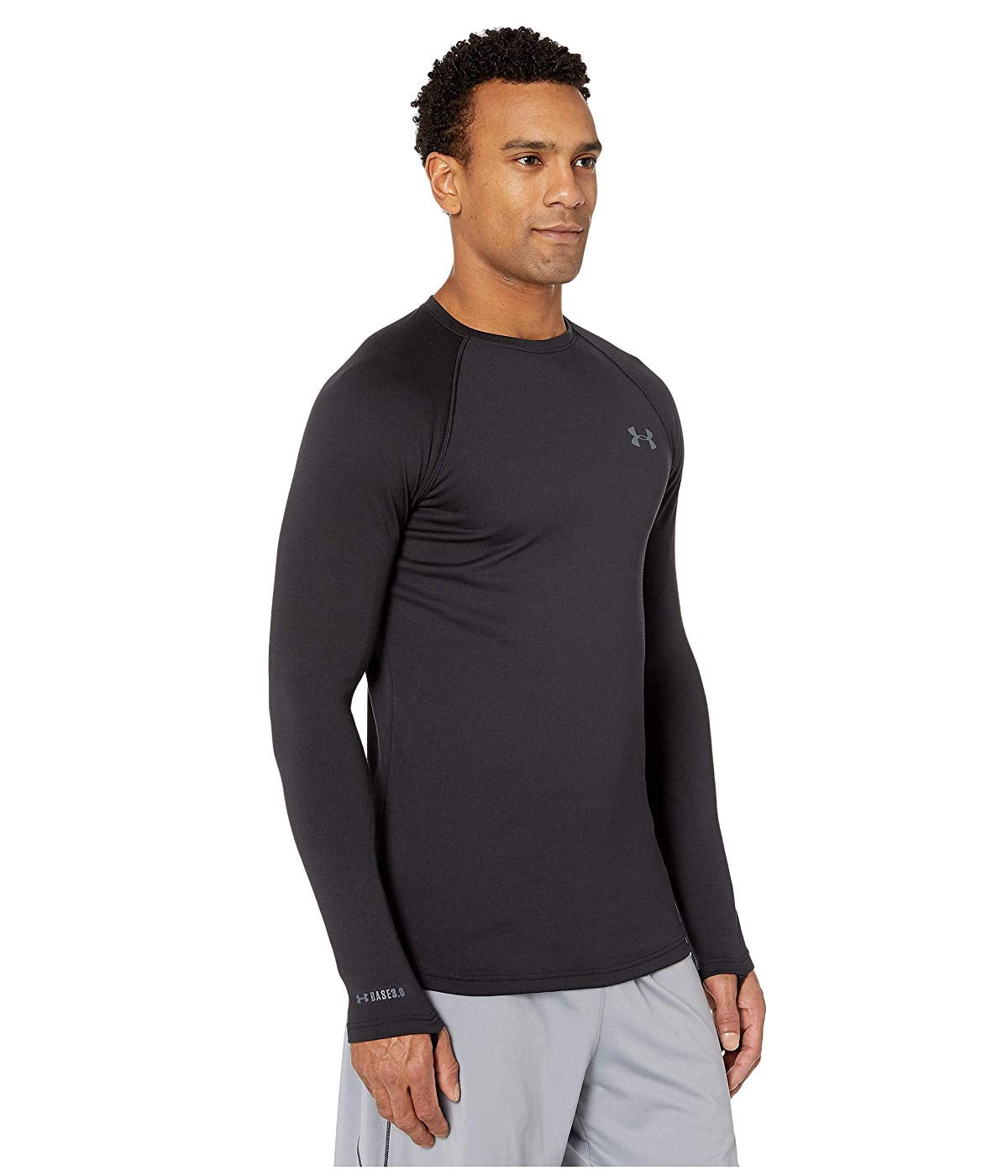 Under Armour Men's Coldgear Base 3.0 Crew Black