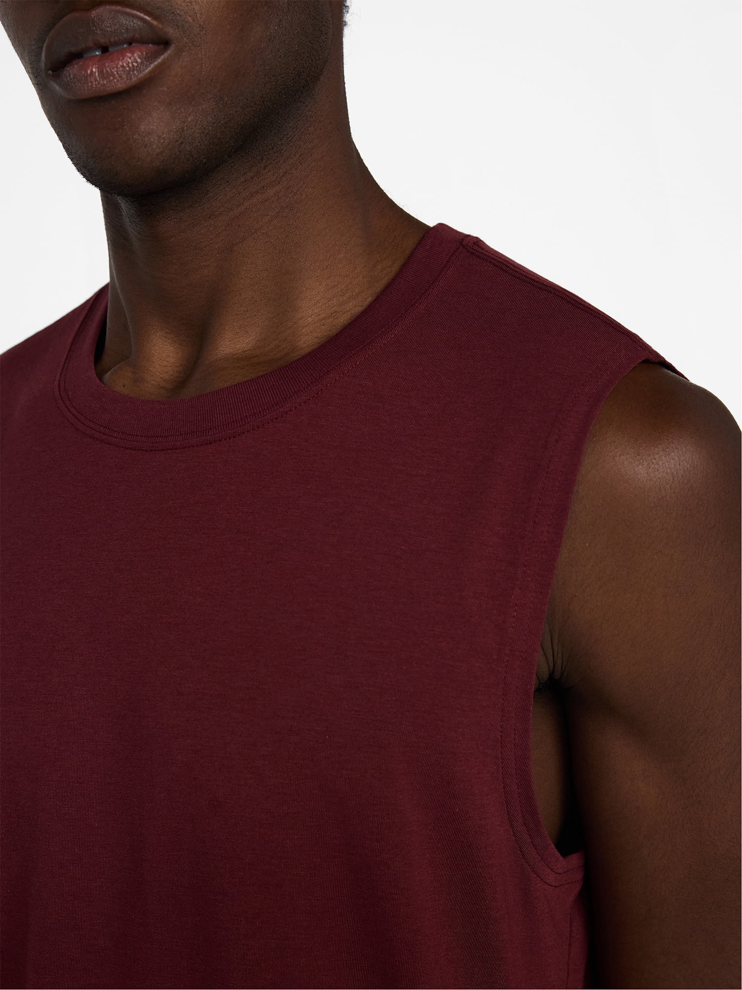 Athletic Works Men's and Men's Big & Tall Tri-Blend Muscle Tee, Sizes XS-4XLT