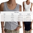 thumbnail image 3 of Xdegoge Tank Top with Built in Bra for Women Padded Seamless No Underwire Stretch Longline Bras Basic Slim Fit Ribbed Wireless Gym Running Brassiere, 3 of 6