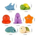 thumbnail image 3 of Bath Toys for Toddlers 1-3, Baby Bath Toys for Infants 6-12 Months, Water Pool Bathtub Toys for Toddlers Age 2-4 Ocean Animals, 3 of 8