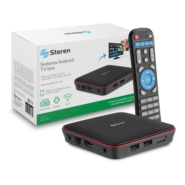 Sistema Android TV Box Steren INTV-110