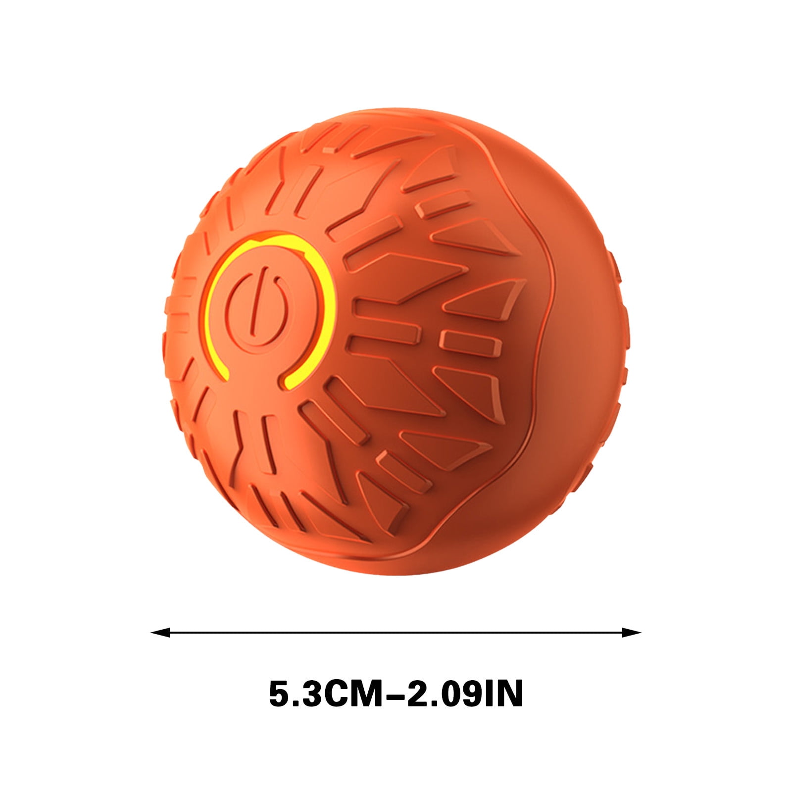 YUNAFFT Vibrating Dog Ball, Interactive Bouncing Shaky Ball Toy for Dogs, Smart Self Rolling Automatic Moving Pet Ball with LED Light for Bored Indoor