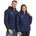 thumbnail image 4 of Iyufng Heated Jackets for Women,USB Intelligent Constant Temperature Heated Windproof Plus Size Coat for Men and Women 21 Winter Heated Jackets Coat,Womens Heated Jacket, 4 of 9