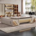 thumbnail image 2 of Designer Light Luxury Office Desk Boss Secretary Free Shipping Executive Computer Desk Corner L Shaped Mesa Escritorio Furniture My Lux Decor Round, 2 of 27