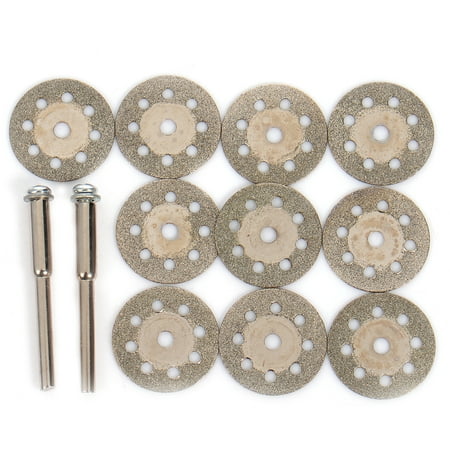 10pcs Cutting disc Tool Diamond Grinding Wheel Abrasives Dremel Tool Rotary Tool Circular Saw (Best Tool For Cutting In Paint)