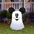 thumbnail image 2 of Gemmy Airblown Inflatable Stylized Mickey Ghost Disney , 3.5 ft Tall, Multicolored, 2 of 5