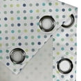 thumbnail image 5 of Ambesonne Vintage Grommet Curtain, Polka Dots Fashion, 50" x 63", Apple Green Jade Green, 5 of 6