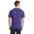 thumbnail image 3 of Port & Company PC150 Mens Ring Spun Cotton Tees, Purple - 3XL, 3 of 3