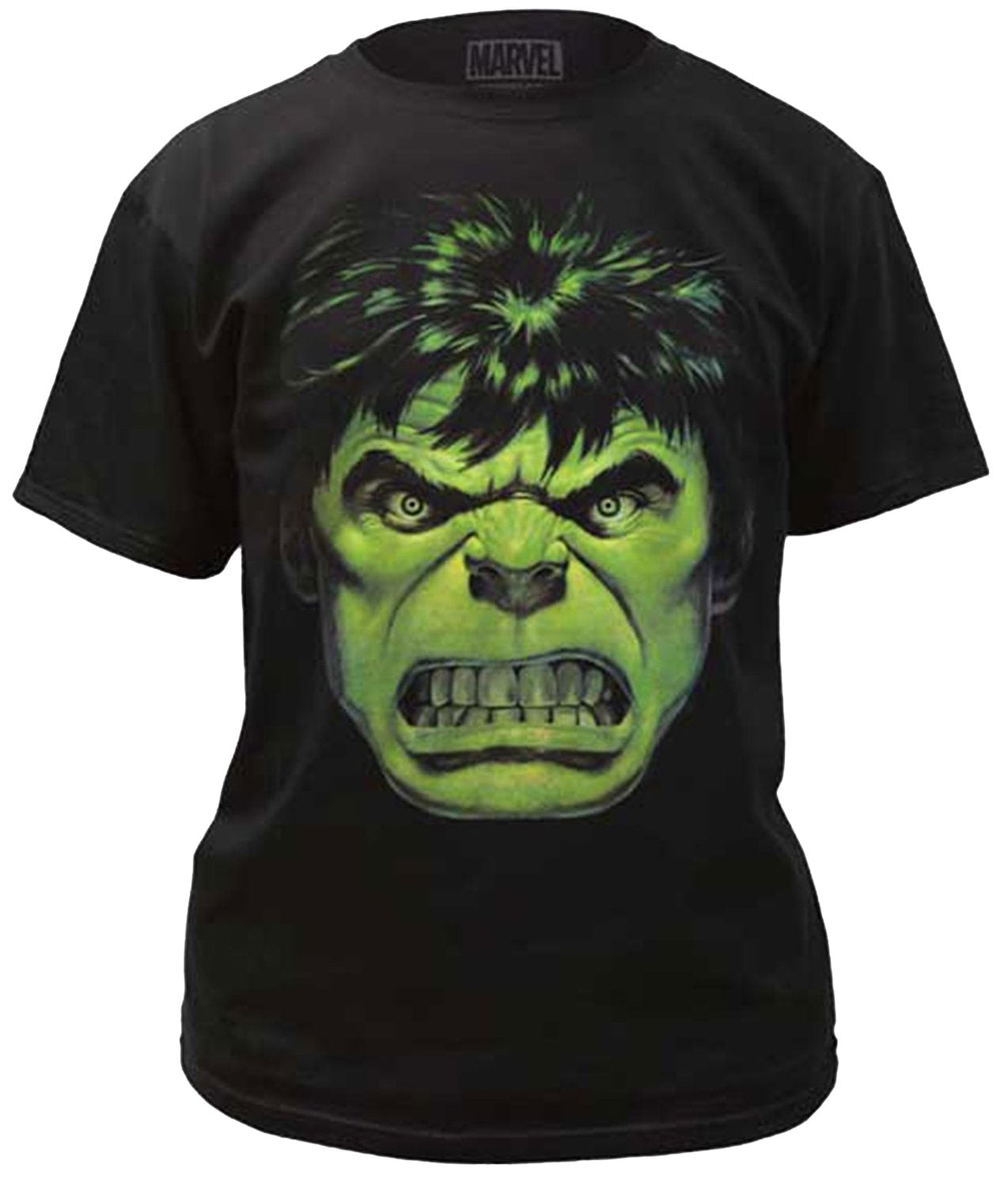 Marvel Incredible Hulk Angry Face Adult 