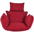 thumbnail image 1 of Cojín de asiento para silla colgante, reemplazo lavable, grueso, ocio, cesta colgante Fivean unisex, 1 of 2