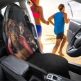 thumbnail image 2 of KUIFORTI Waterproof Car Seat Cover Towel - Non-Slip Car Seat Protector for Gym Workouts, Running, Swimming, Beach Trips, Universal Fit for Cars, SUVs, Trucks Dachshund Print, 2 of 7