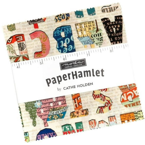 Moda - Paper Hamlet Charm Pack by Cathe Holden 42 pcs