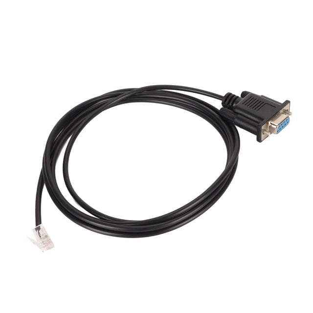 Cable RS232 DB9Pin Hembra A RJ11 RJ12, 5.9 Pies Profesional De Alto Rendimiento RS232 DB9Pin Hembra A RJ11 RJ12 Adaptador Transmisión De Señal Estable Para Red