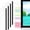 Clear, variant on 100Fens New Computer Side Message Note Board Transparent Acrylic Message Note Board Memo Office Supplies