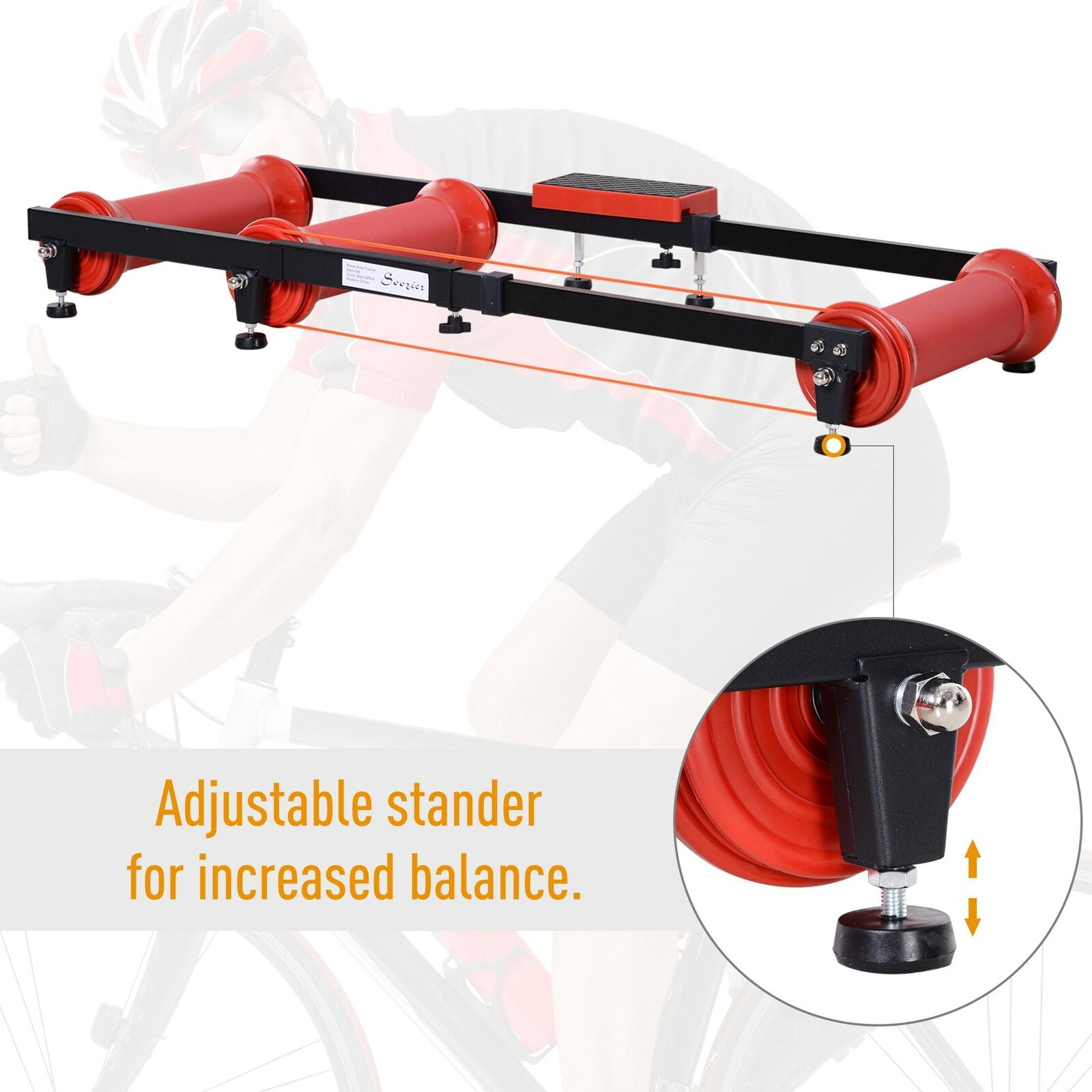 Details about   Adjustable Indoor Cycling Stationary Roller Bike Trainer Exercise Fitness ❉❉❉ 