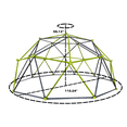 thumbnail image 2 of Leumius 10 FT Dome Climbe Play Equipment for Outdoor Playground,Easy Assembly,Green, 2 of 6