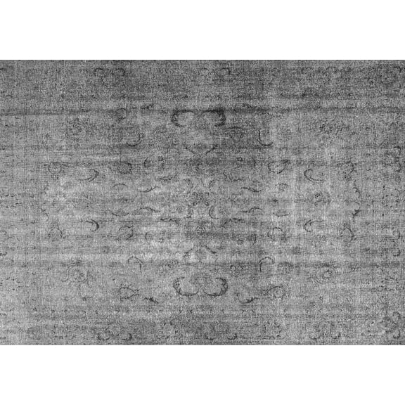 Ahgly Company Indoor Rectangle Persian Gray Traditional Area Rugs, 5' x 7'
