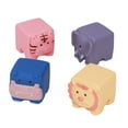 thumbnail image 1 of 4pcs Lovely Soft Stacking Building Blocks Cute Animal Shape Soft Blocks Toys Educational Toys For Baby, 1 of 8