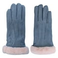 thumbnail image 1 of Guantes de invierno para mujer Guantes de mensajes de texto con pantalla táctil para clima frío - Guantes cálidos y térmicos a prueba de viento, 1 of 5