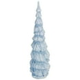 thumbnail image 3 of Northlight Textured and Layered Christmas Tree Decoration - 12.5" - Blue and White, 3 of 8