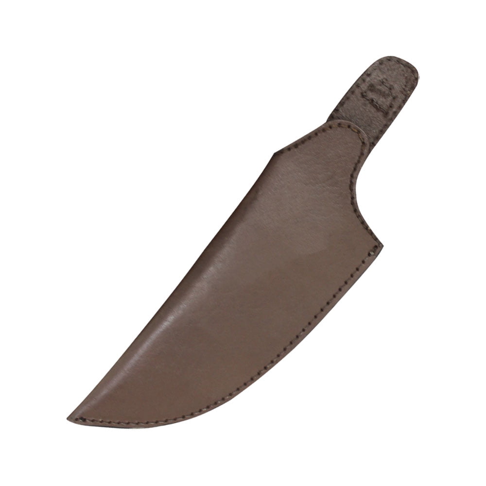 ALMAZAN® Custom Handmade Bushcraft Knife, Outdoor Knife, Camping, Survival Knife Hunting Carbon Steel Full Tang, Leather Sheath