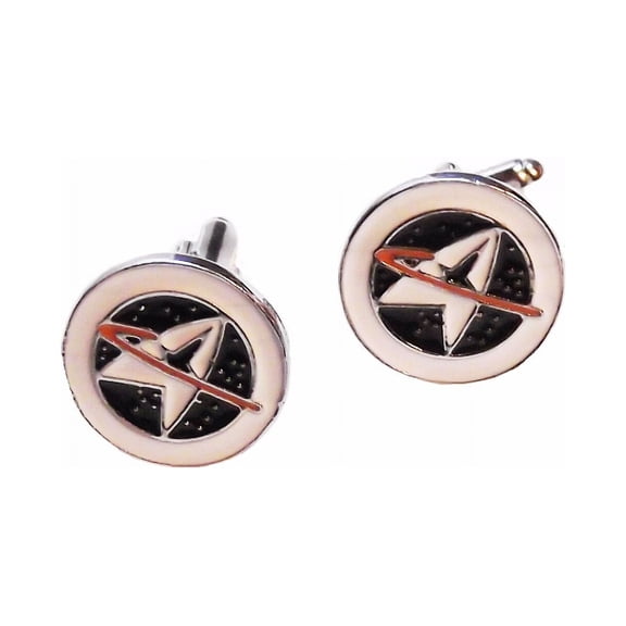 Star Trek Starfleet Command Metal/ Enamel Cufflinks