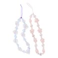 thumbnail image 1 of Phenofice 2PCS Beaded Phone Case String Pink Short Strap for Women Jewelry, 1 of 8