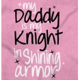 thumbnail image 2 of Daddy is My Knight in Shining Armour Bodysuit Jumper Girls Infant Baby Brisco Brands 24M, 2 of 6
