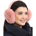 thumbnail image 1 of Ear Muffs For Women - Winter Ear Warmers - Soft Warm Cable Knit Furry Fleece Earmuffs - Ear Covers For Cold Weather V, 1 of 5