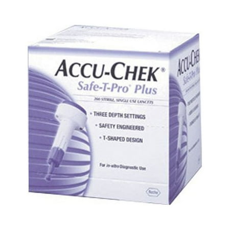 Box of 200 - ACCUCHEK SAFETPRO Lancets