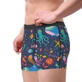 thumbnail image 2 of Honeii Marine Inhabitants Men's Underwear Boxer Briefs Pack, ComfortSoft Boxer Brief for Men, Moisture-Wicking Breathable-Small, 2 of 5