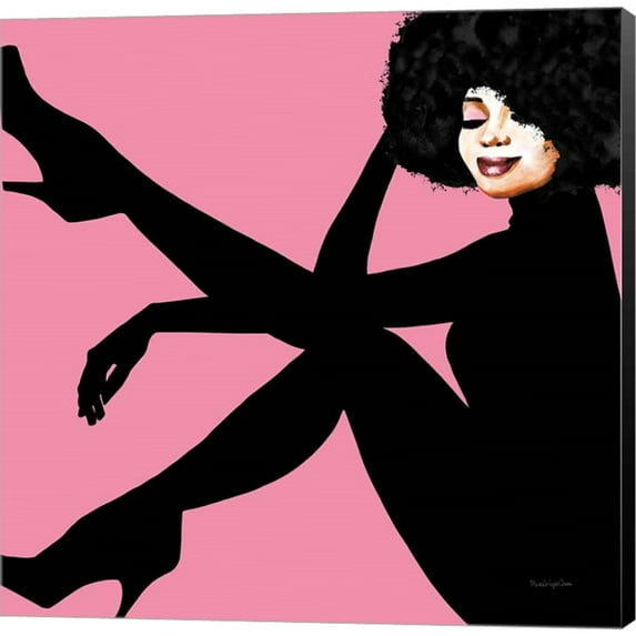 Great Art Now She is Everything II by Mercedes Lopez Charro, Canvas Wall Art, 24W x 24H