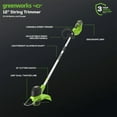 thumbnail image 2 of Greenworks 40V String Trimmer/Leaf Blower Combo with 2.0 Ah Battery, 1301202, 2 of 14