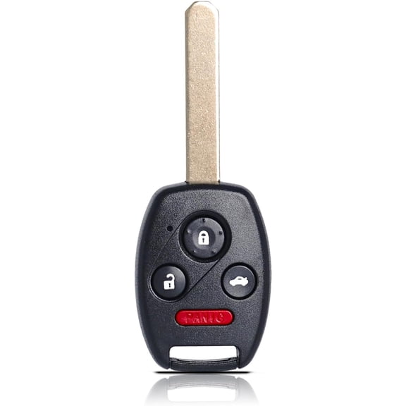 Key Fob Remote Head Key Replacement for Honda Accord 2003 2004 2005 2006 2007 Keyless Entry Control Ignition Key (OUCG8D-380H-A 35118-SDA-A11 46 Chip)