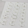 thumbnail image 4 of Sterling Silver Letter C Stacking Ring Band, Sizes 5, 6, 7, 8, 9, 10 (9), 4 of 10
