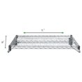 thumbnail image 3 of Heavy Duty Chrome Wire Storage Wall Shelf (18" x 72"), 3 of 6