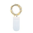 thumbnail image 4 of 3M/9.8FT 30 LED Fairy Starry Copper Wire String Battery Operated Powered IP65 Water Resistance Extra Flexible Bendable Light Strip for Holiday Christmas Xmas Halloween Festival Decorations, 4 of 8