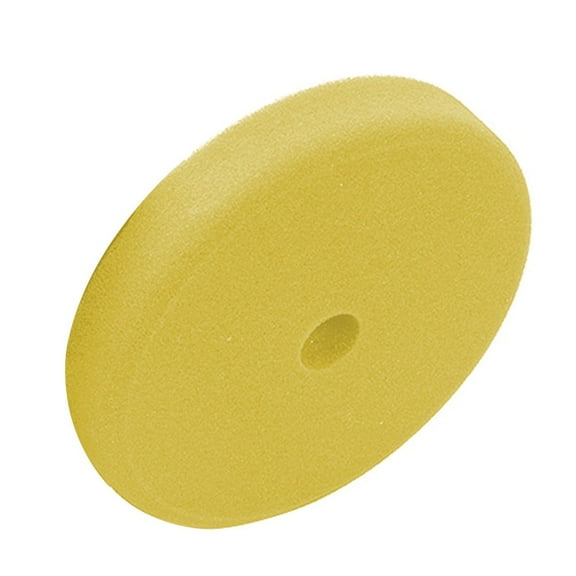 1Pc 6In Sponge Polishing Pad Foam Buffing Pad Sanding Disc For Car Waxing Painting Furniture Polishing Finishing Poliser Tool Yellow Smile Home