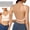 beige, variant on Women Invisible Bra Deep U Plunge Bras Backless Top for Dresses Sexy Lingerie with Transparent Strap Push Up Strapless Underwea