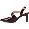 thumbnail image 2 of Journee Womens Scarlett Stiletto Heel Pointed Toe Pumps, 2 of 9