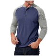 thumbnail image 1 of WEAIXIMIUNG Christmas Men 2025 Spring/summer Relaxed Sports Large Size Color Matching Lapel Shirt, 1 of 7
