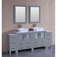 thumbnail image 1 of Mercury Import Group AGR230SQCM2S 84 in. Bosconi Double Vanity Set - Gray, 1 of 1