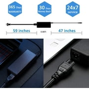 Replacement AC Adapter Charger for Acer Chromebook (not USB-C Plug tip)