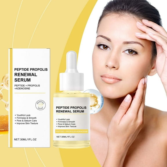 Kokovifyves Peptide Propolis Serum Peptide Propolis Extract Adenosine Youthful Look Wrinkles Fine Lines Pore Sebum Care 30ml