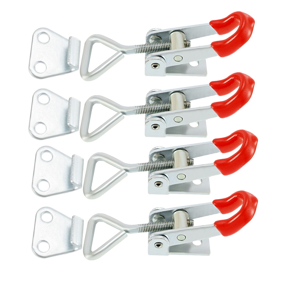 4pcs Pull Latch, Metal Adjustable Door Box Case Toggle Latch