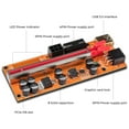 thumbnail image 4 of AAAwave PCIE Riser VER 009S PRO 1x to 16x Graphic Extension for GPU Mining 60cm USB 3.0 Cable, 8 Solid Capacitors, 2x 6PIN and Molex 3 Power Options Pack of 1, 4 of 6