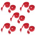 thumbnail image 3 of Reemplazo de la correa del sujetador del hombro ajustable elástico para mujer 5 pares rojo Sunnimix Correa de sostén de repuesto, 3 of 4