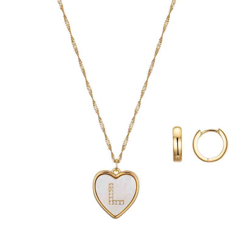 Stainless Steel Gold IP-Plated Mother of Pearl Heart and Pearl Bracelet Stainless Steel Gold IP-Plated Mother of Pearl Heart and Pearl Bracelet