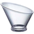 thumbnail image 1 of Acrylic Salad Bowl Transparent Diagonal Bowl Large Heat Resistant, 1 of 5