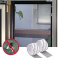 thumbnail image 5 of SHAR 2M x 5CM(Black) Mosquito Netting Repair Kit Adhesive Mosquito Netting Tape 2Pcs Patch Fiberglass Adhesive Repair Tape Window Repair Mosquito Netting Window Repair Kit, 5 of 5
